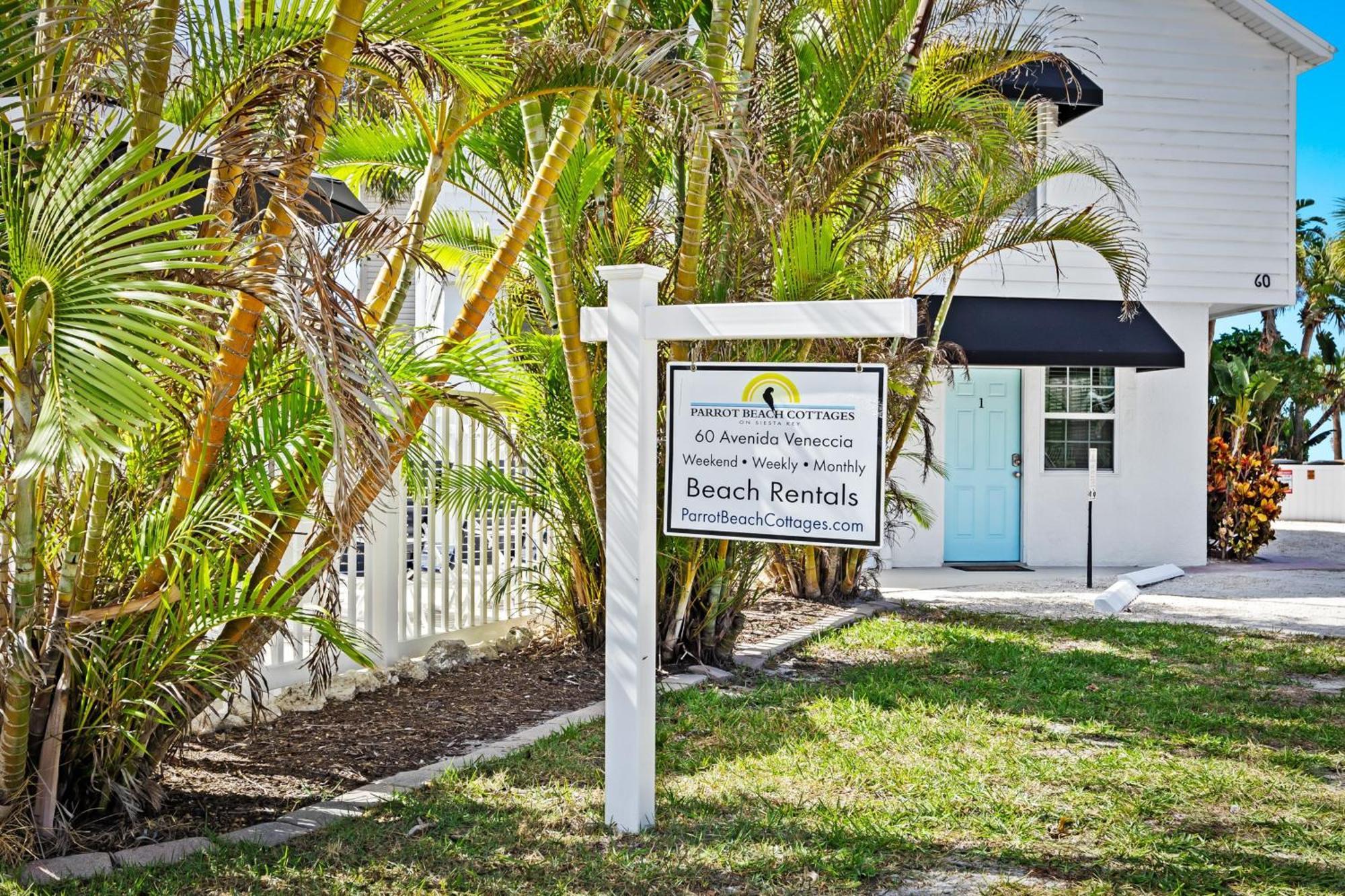 Parrot Beach Cottages Siesta Key Værelse billede